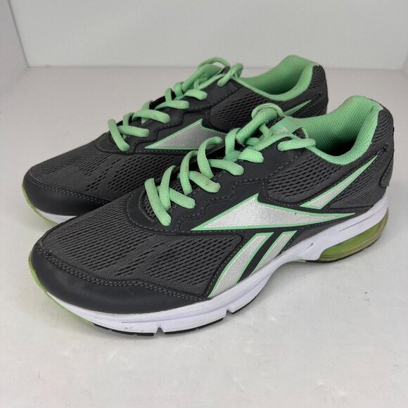 Reebok Womens V72798 Gray Green DMX Monofusion Low Mesh Size 9 Running Shoes - Picture 1 of 9